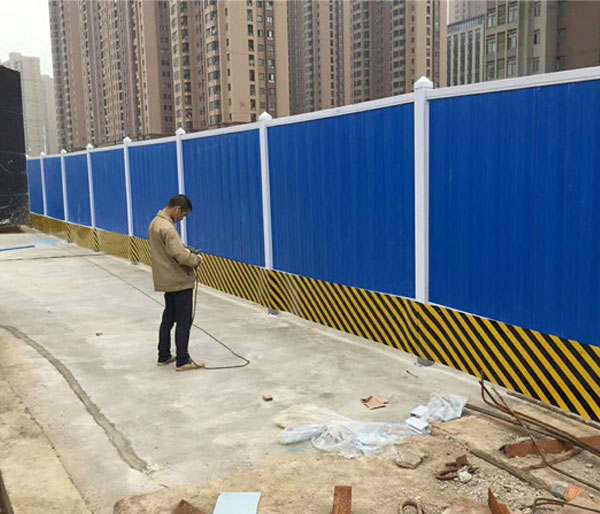 白河工地围挡安装施工